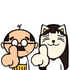 Ojisan x Makeover Cat -Modified version