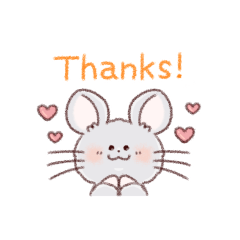 chinchilla Abachan Sticker