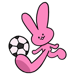 Football rabbit go