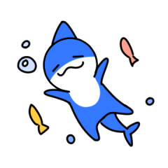 relaxed shark, Sharky