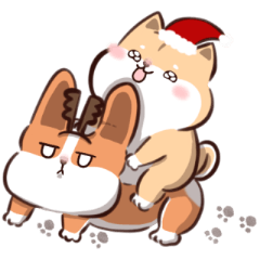 Ruka x Lua Christmas Sticker