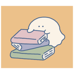 NanaseOGAKI_studying little orange ghost