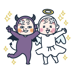 爆サイ公式スタンプ【天使と悪魔】