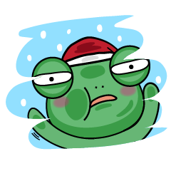 小蛙大過耶誕!!