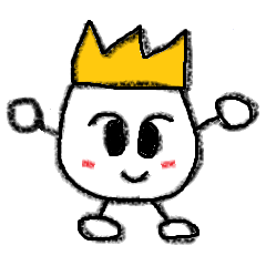 simple crayon egg prince