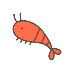 Mini cute shrimp
