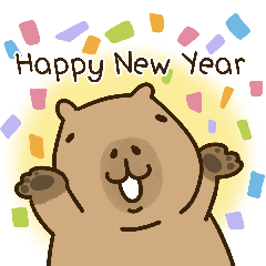 Kapi Capybara: Christmas & New Year (EN)