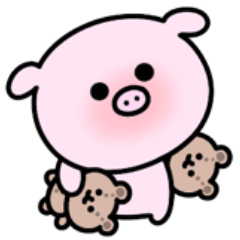 Whole-loving mini pig