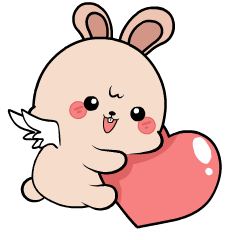 Just Rabbit 2 : Animated Stickers