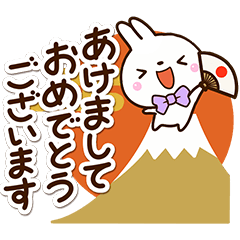 Sticker of Small rabbit10