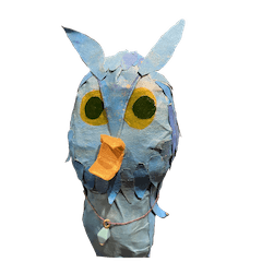 Happy Blue Owl