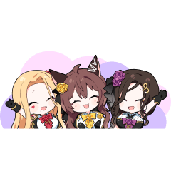 NIJISANJI FULUTOI Sticker