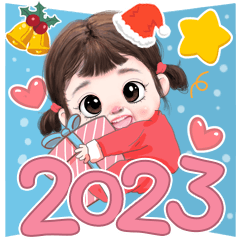 Bonus Happy New Year (Big Sticker) TW