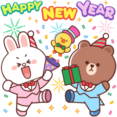 BROWN & FRIENDS Happy New Year 2