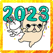 Frebull-chan's New Year Sticker 2023