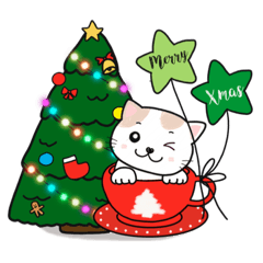 Cat in a Cup : Xmas & New Year