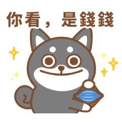 Let's learn Chengyu with black shiba