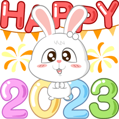 Happy New Year - Rabbit 2023