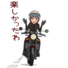 ネイキッドバイク女子4