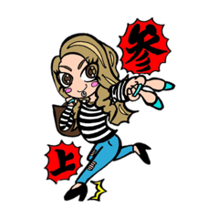 Daily illustration stamp!!