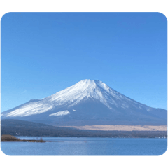 富士山スタンプ Mt.FUJI picture 景色 view