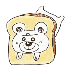 Kumami's Friend Bread Panta by Kuromame