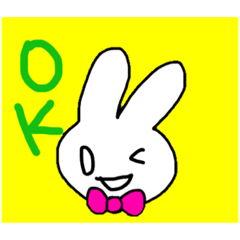 Bow tie Rabbit_PINK