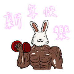 Daily conversation of a muscle rabbit