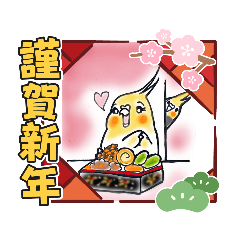 インコのコメとあずきと仲間たちの冬休み