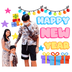 Nong Pento & Nong Phochai Happy New Year
