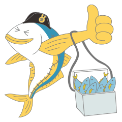Yokosuka Fishing Mascot KIN-AJI-KUN 2