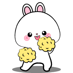 Vanilla Rabbit : Animated Stickers