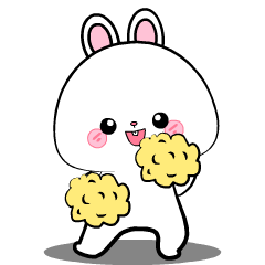Vanilla Rabbit : Animated Stickers