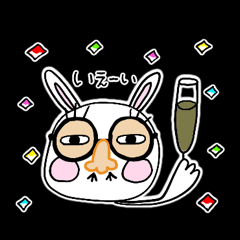 frequently used sticker rabbit #1