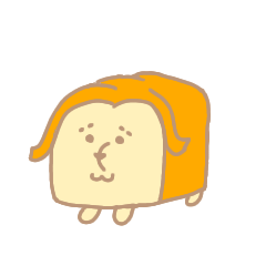 Fluffy bread dog's daily life