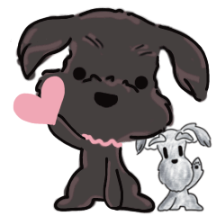 black schnauzer(moving)