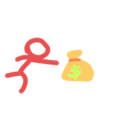 jeva want money
