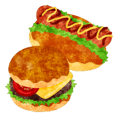 Stickers of Delicious and Cute Breads