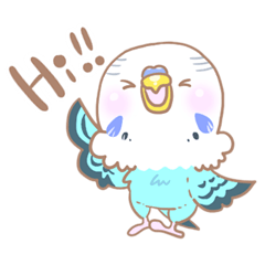 budgerigar sticker T