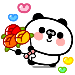 Cute Panda & Mouse Effect Sticker