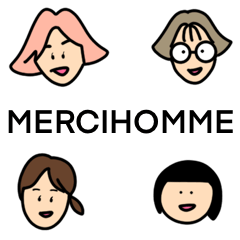 MERCIHOMME stickers