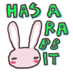 Has A Rabbit - LINE スタンプ | LINE STORE