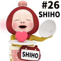 Red Towel #26 [shiho_eu] Name Sticker