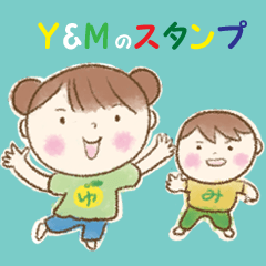 Y&M のスタンプ