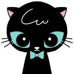 黒猫ミミの表情集 vol.1