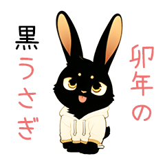 New Year's Black Rabbit (JP-KR)