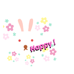 うさっちのスタンプ1