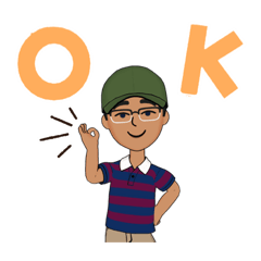 glassed nice gay stamp