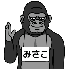 misako is gorilla