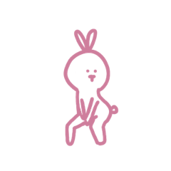 crazy dancing bunny